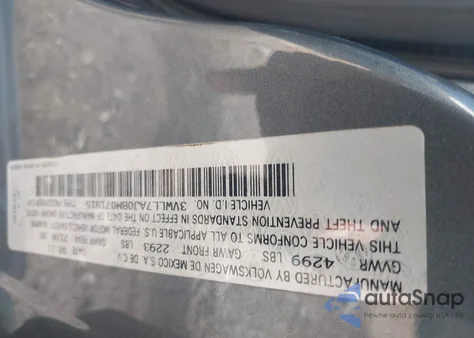 2011 Volkswagen Jetta 2.0L Tdi from USA, damaged, VIN 3VWLL7AJ0BM071815